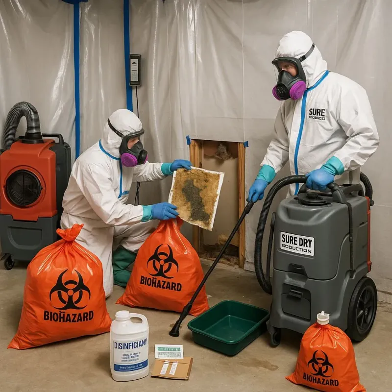 Contaminated Water Handling Protocols process in Beechwood, MI