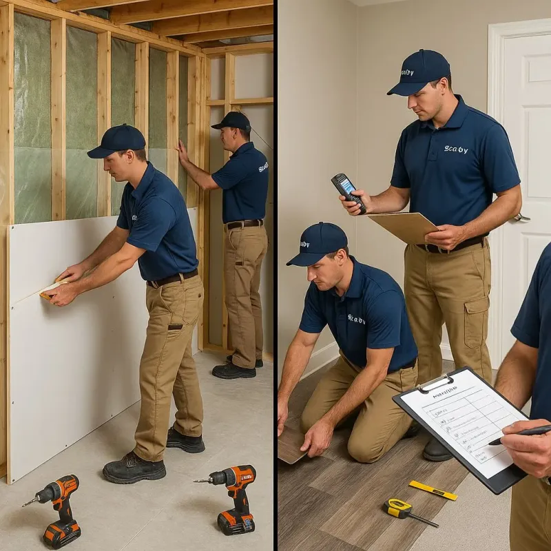 Repairs and Reconstruction process in Beechwood, MI