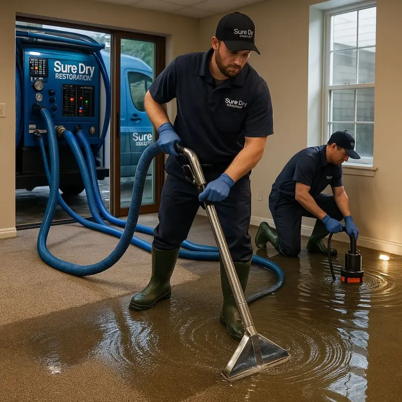 Water Extraction and Removal process in Beechwood, MI